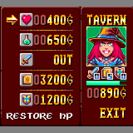 Heros Against Demons - Game Gear - Tavern