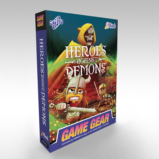 Heros Against Demons - Game Gear - Boite de jeu face