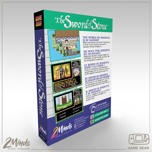 Sword of Stone Game Gear - Box back