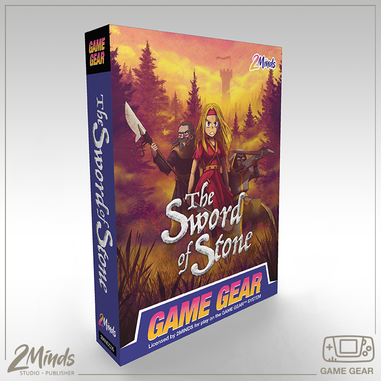 Sword of Stone Game Gear - Box front