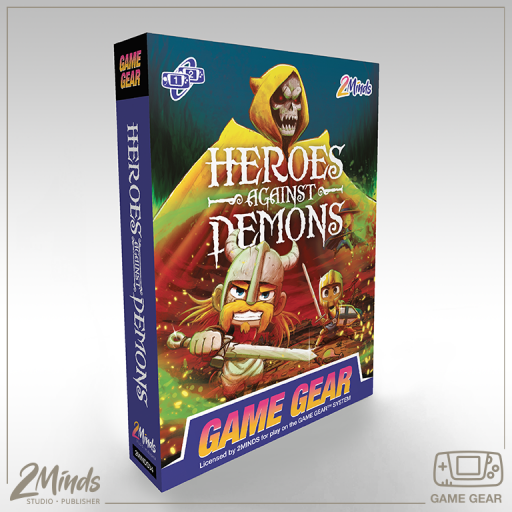 Heroes against Demons Game Gear - Box front