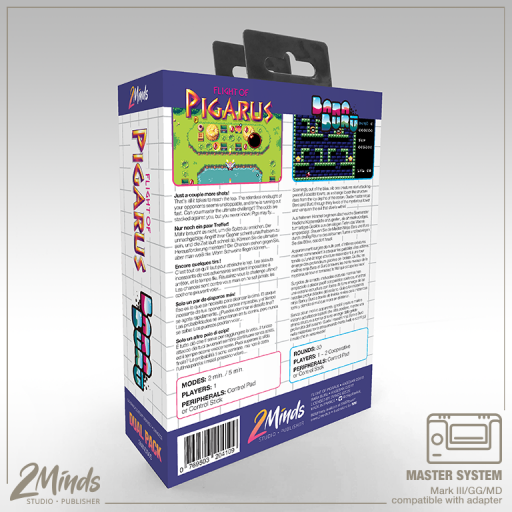 DUAL PACK Pigarus + Bara Buru - Master System